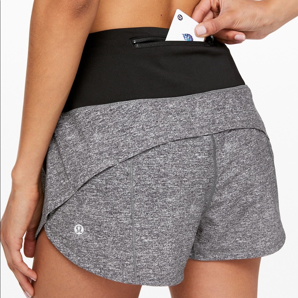 Lululemon speed shorts